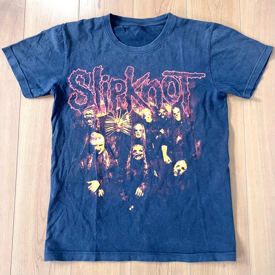 Slipknot バンドTシャツ ブラック 半袖 Tシャツ