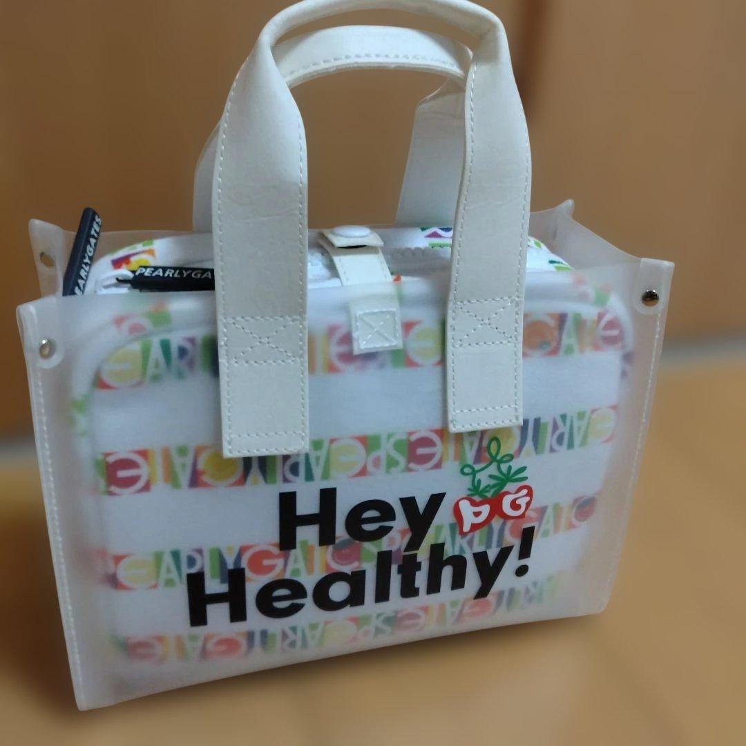 パーリーゲイツ　PEARLY GATES　ビオニコシールボーダー柄 カートバッグ