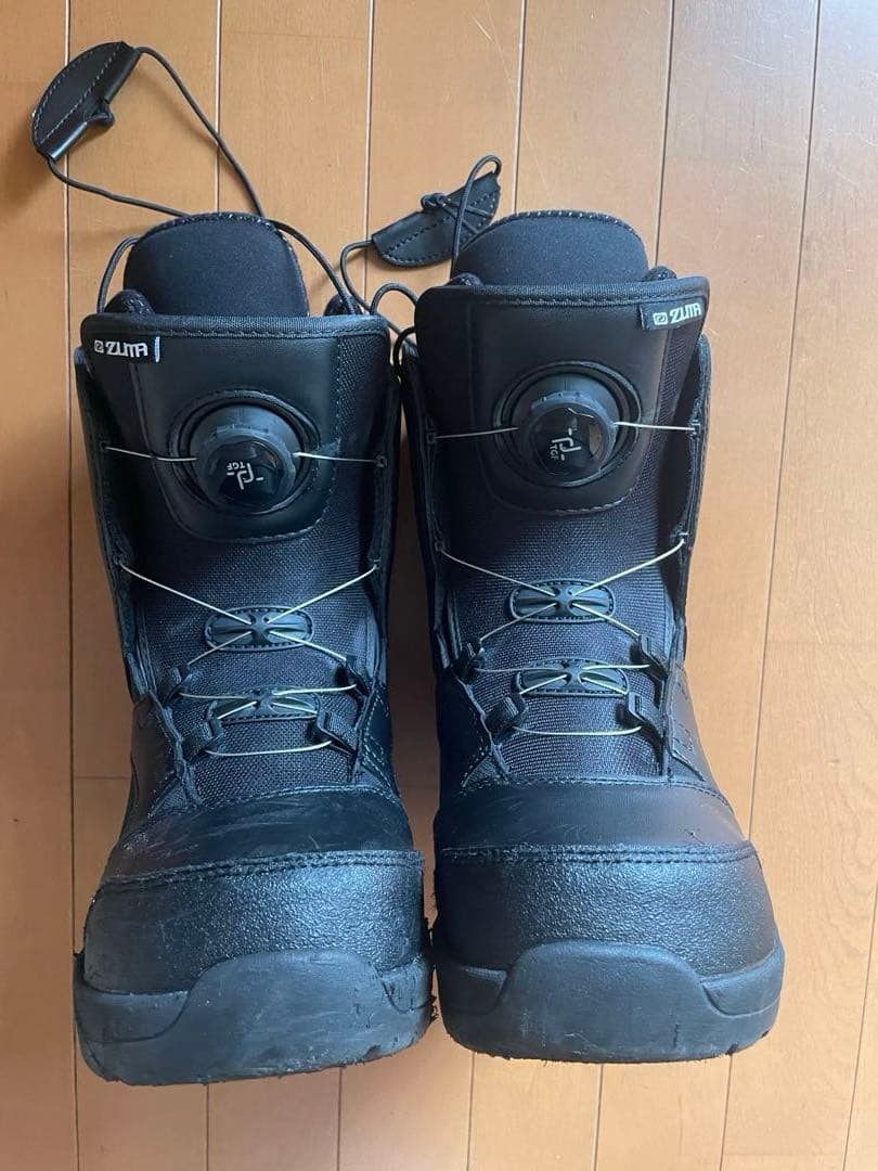 ZUMA ブラック スノーボードブーツ 24センチ