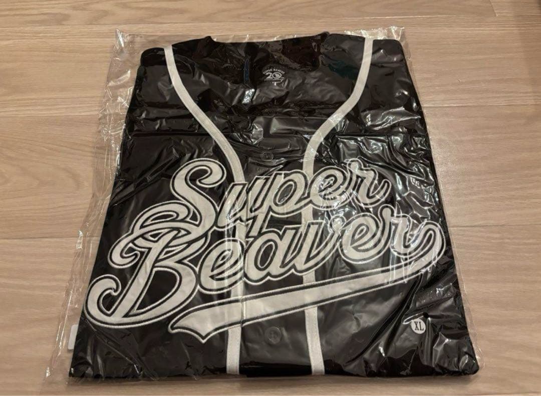 【未開封】SUPER BEAVER ベースボールシャツ ブラック XLサイズ