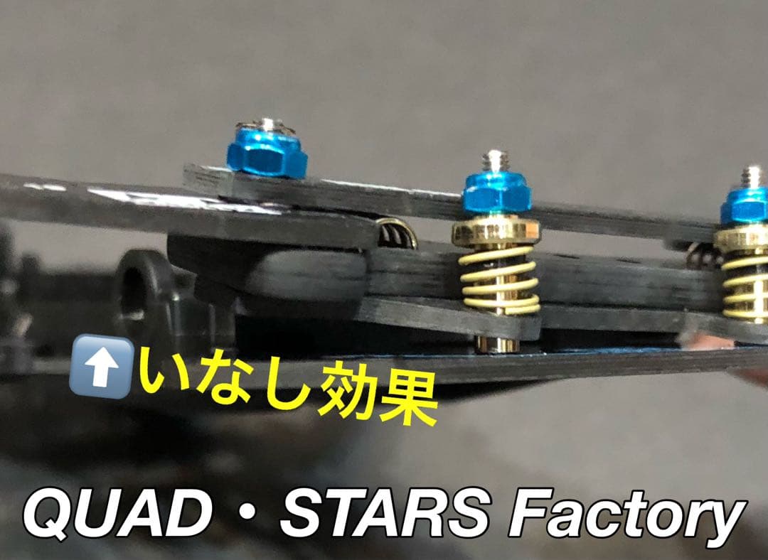 【ミニ四駆・VZ用】2軸ATピボットバンパー　2021フルカーボン【ブルー】