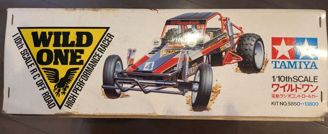 タミヤ　希少　小鹿　1/10電動RCカー（RS540Sモーター付）ワイルドワン