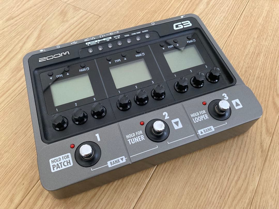 Zoom G3 ギターエフェクター