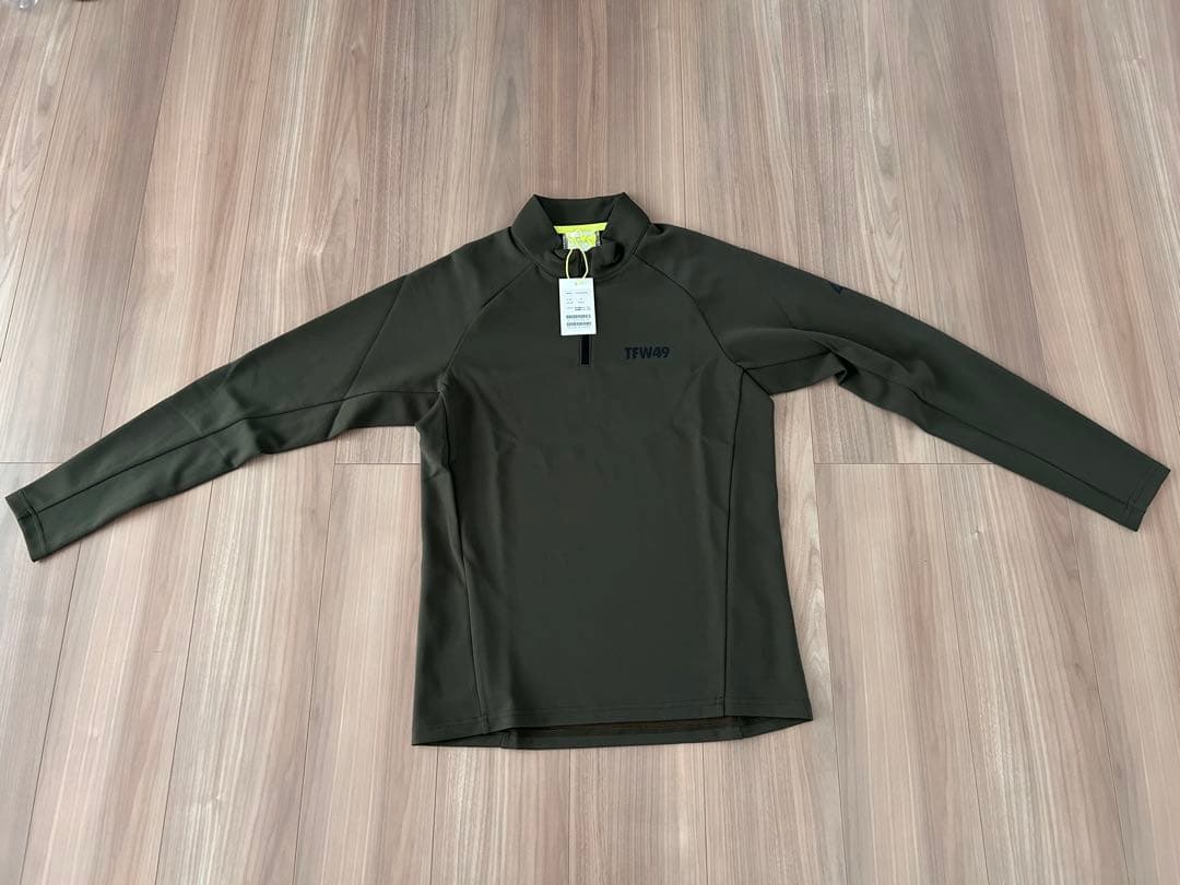 【新品タグ付き】TFW49 ティーエフダブリュー ロンT HALF ZIP