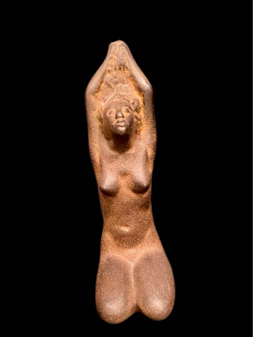 アンティーク裸婦像オブジェ 18×8.5cm 約1.4kg 重厚感