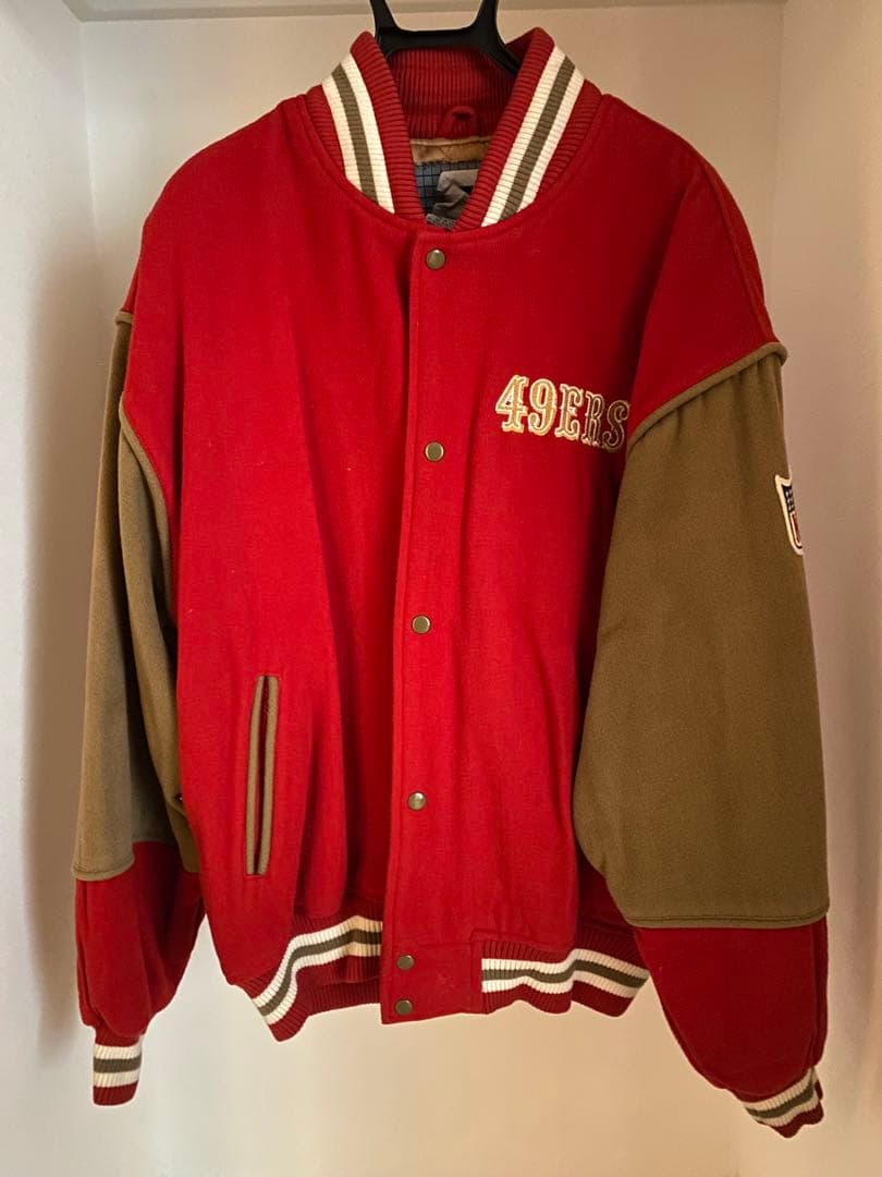 週末限定価格★NFL サンフランシスコ49ers スタジャン