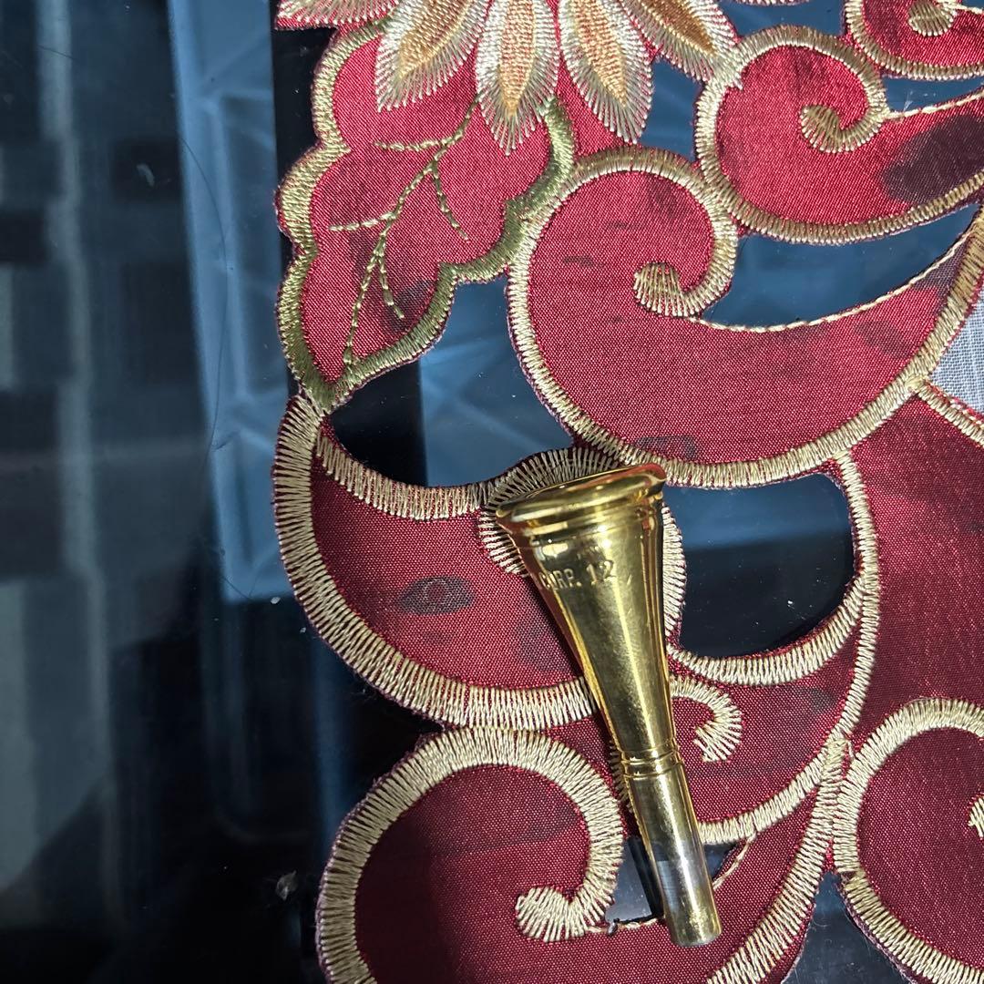 BACH12マウスピース ホルンマウスピース 金メッキ