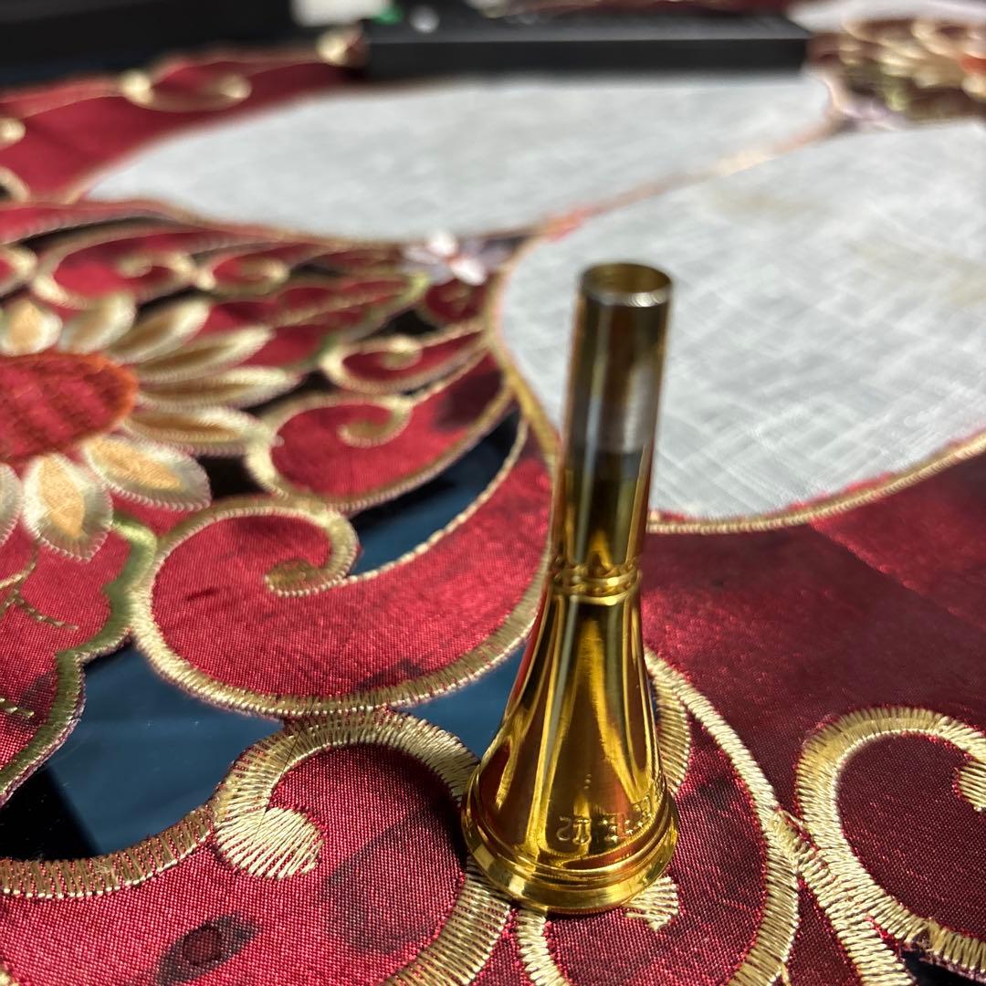 BACH12マウスピース ホルンマウスピース 金メッキ