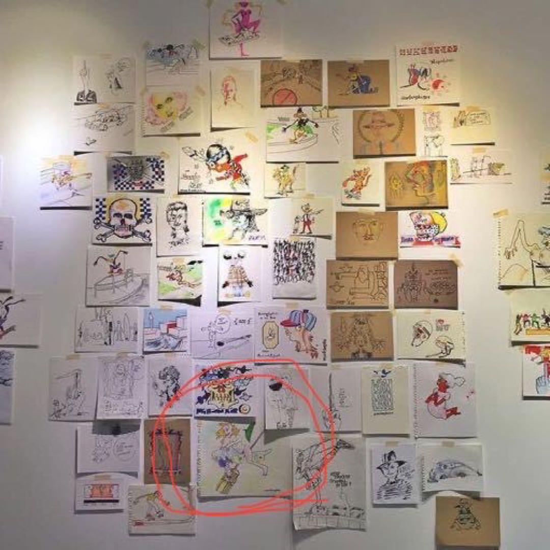 個展作品 mark gonzales マークゴンザレス gonz supreme