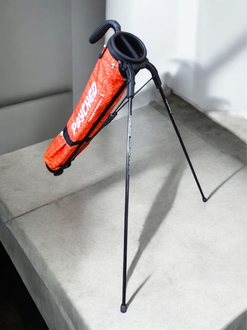 F1892 【美品】サイコバニー　セルフスタンドゴルフケース PSYCHED