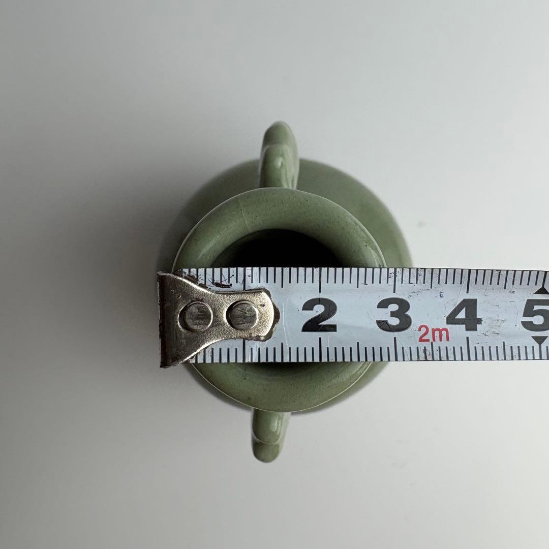 中国 青磁 花瓶 壷 美術品 陶磁器