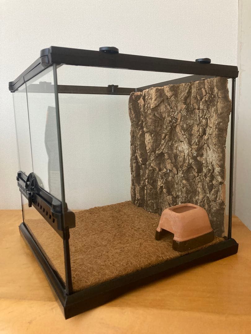 グラステラリウム3030 暖突s イージーグローサーモ　デザートソイル爬虫類