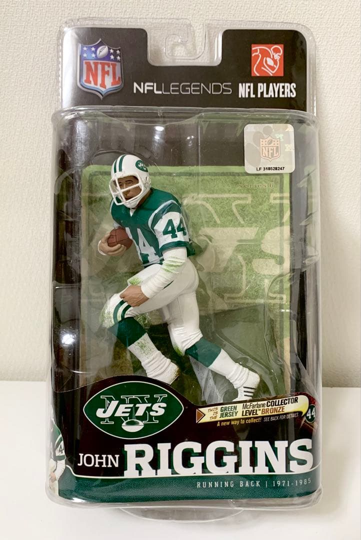 Mcfarlane マクファーレン NFLフィギュア ジョン・リギンズ（レア）
