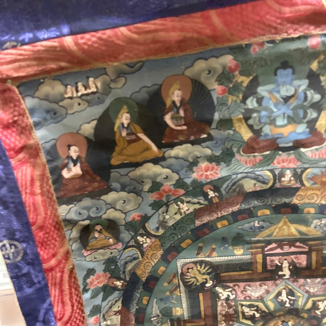 曼荼羅 絵画高さ110センチ×横71センチ