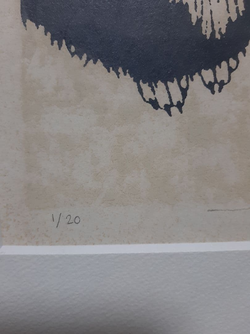 ミナコ カワウチ 【チワワ】版画　シルクスクリーン