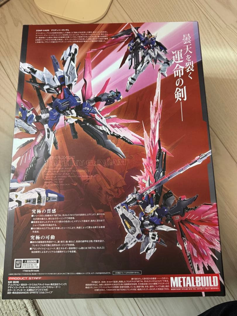 LBUILDデスティニーガンダム フルパッケージ2024(ライフル破損)