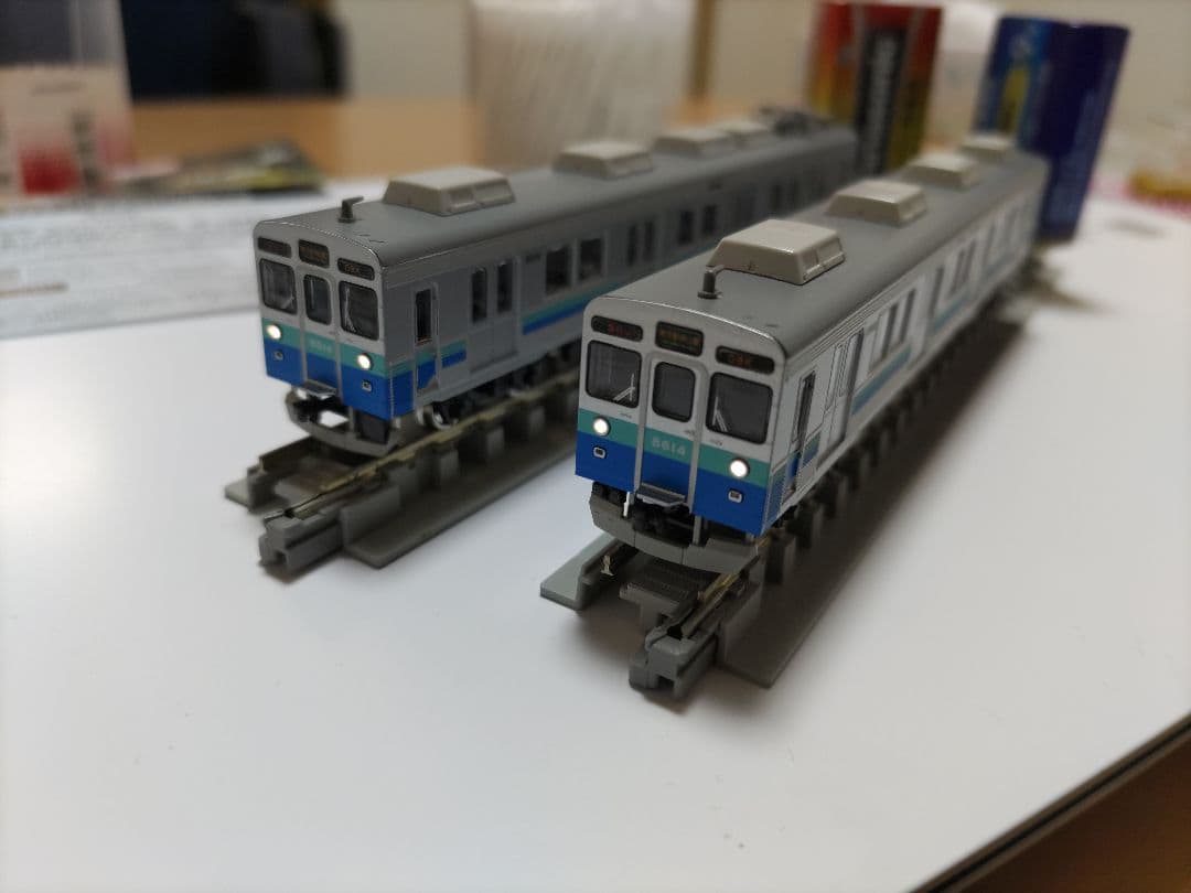 東急8500系　8614編成タイプ・黄色テープ付き　10両セット