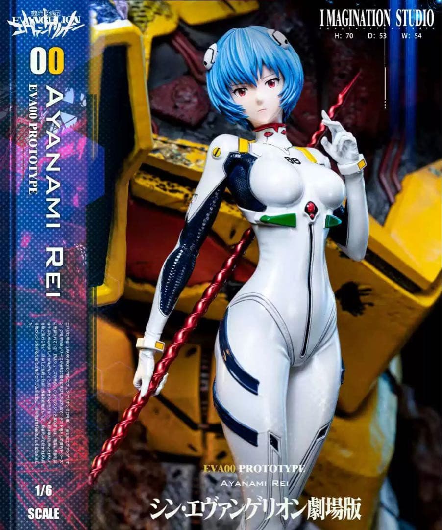 綾波レイ　フィギュア　エヴァンゲリオン　ガレージキット