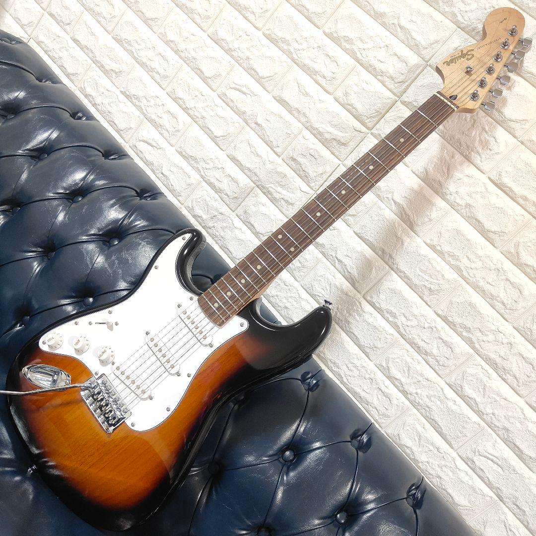【美品】Squier by Fender Affinity Lefty ケース付