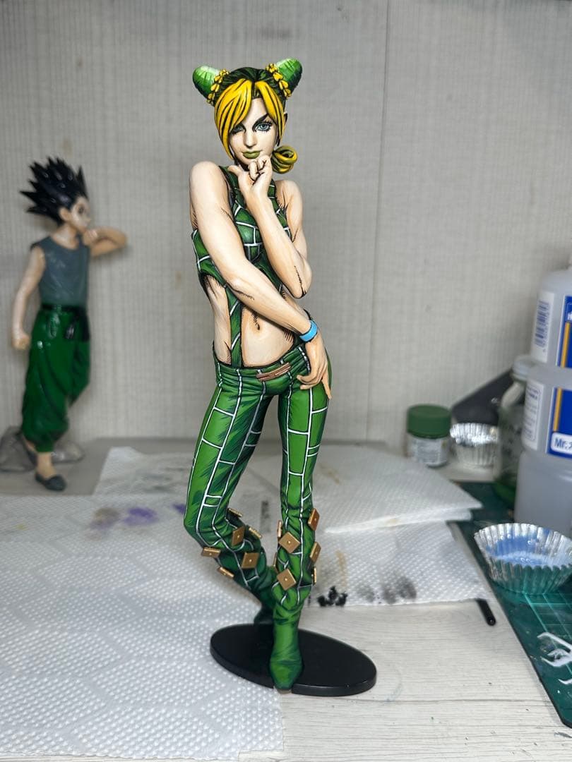 ジョジョの奇妙な冒険　空条徐倫　フィギア　リペイント　2次元