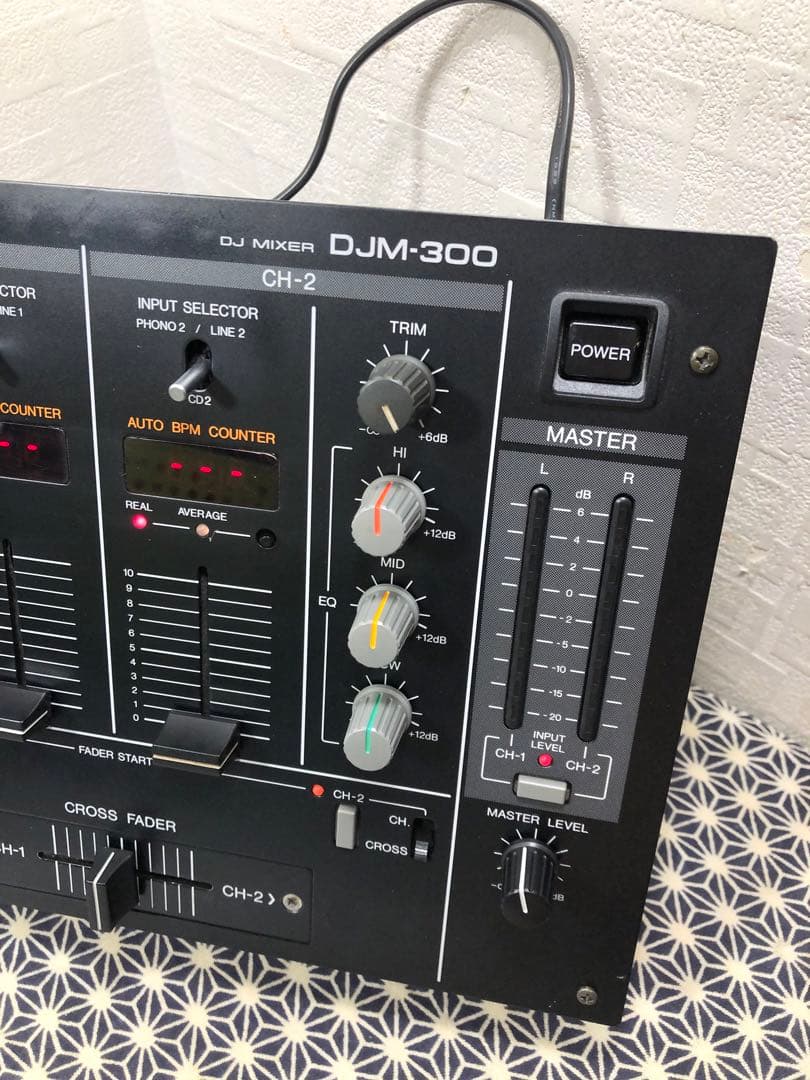 pioneer dj パイオニア　DJM-300 黒 フェーダーメンテナンス
