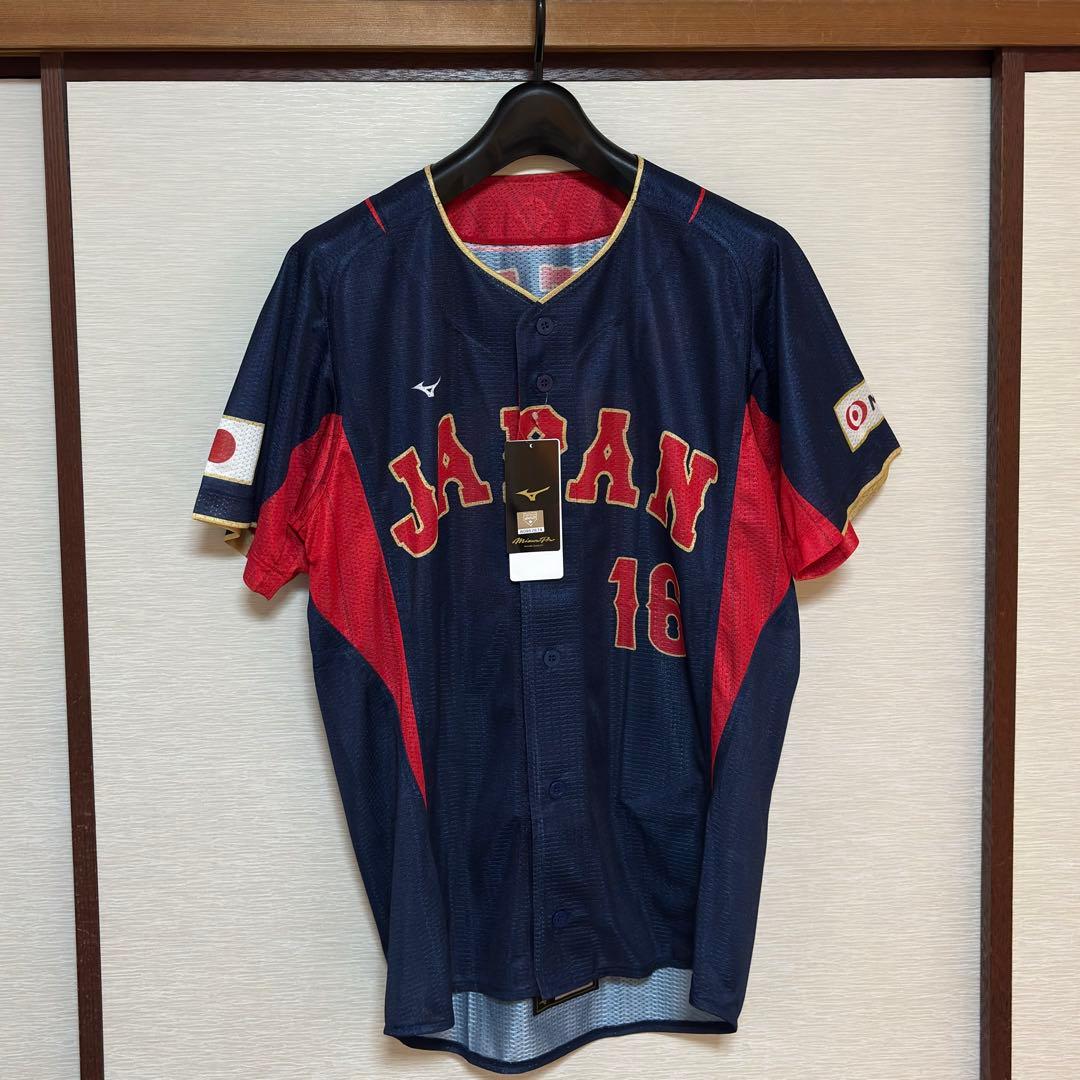 【未使用、タグ付き】 WBC 大谷 翔平 オーセンティックユニフォーム ミズノ