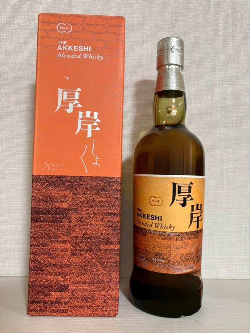 厚岸　ブレンデッドウイスキー 二十四節気　処暑