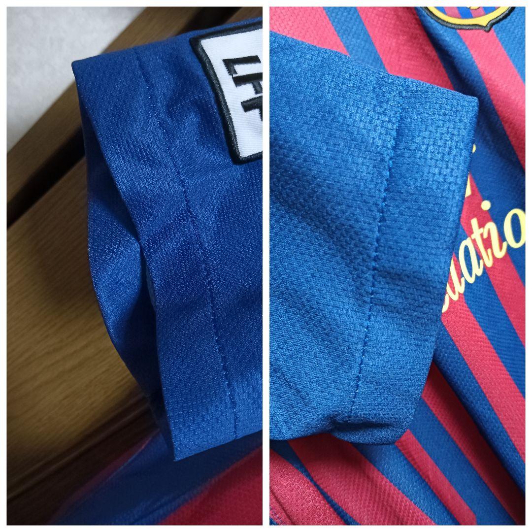 ナイキ バルセロナ ダビド・ビジャ #7 ユニフォーム 11/12ホーム M