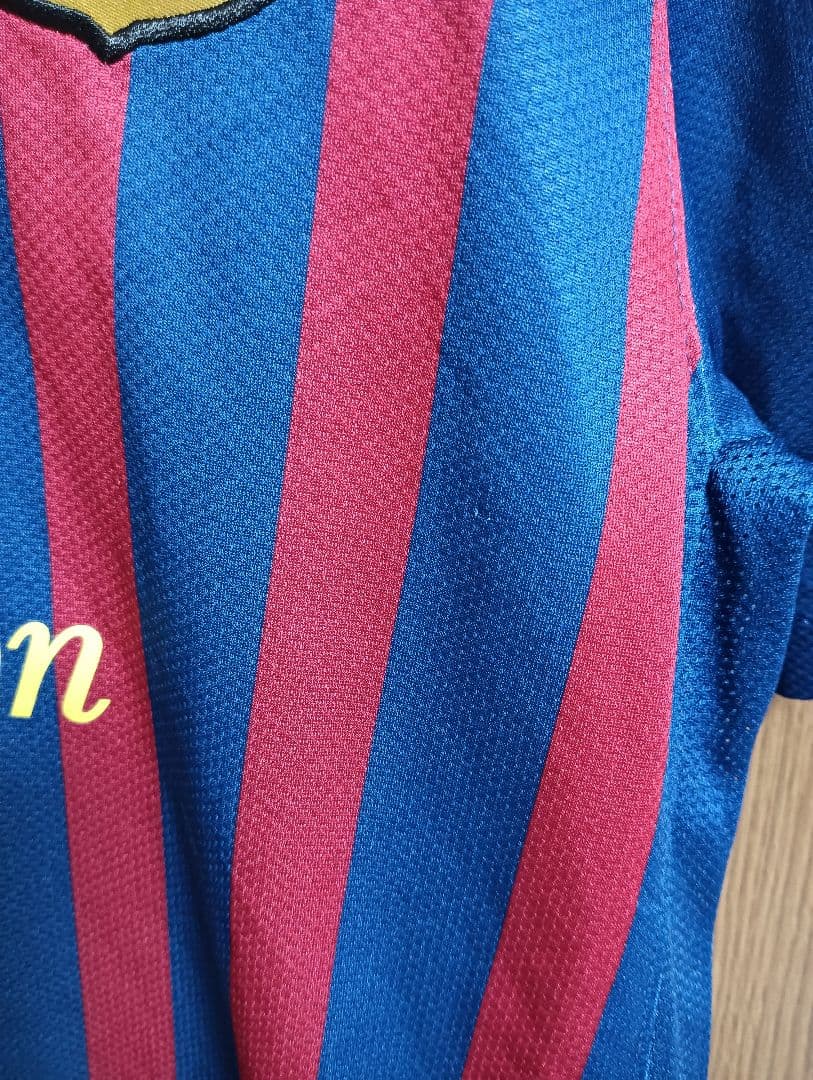 ナイキ バルセロナ ダビド・ビジャ #7 ユニフォーム 11/12ホーム M