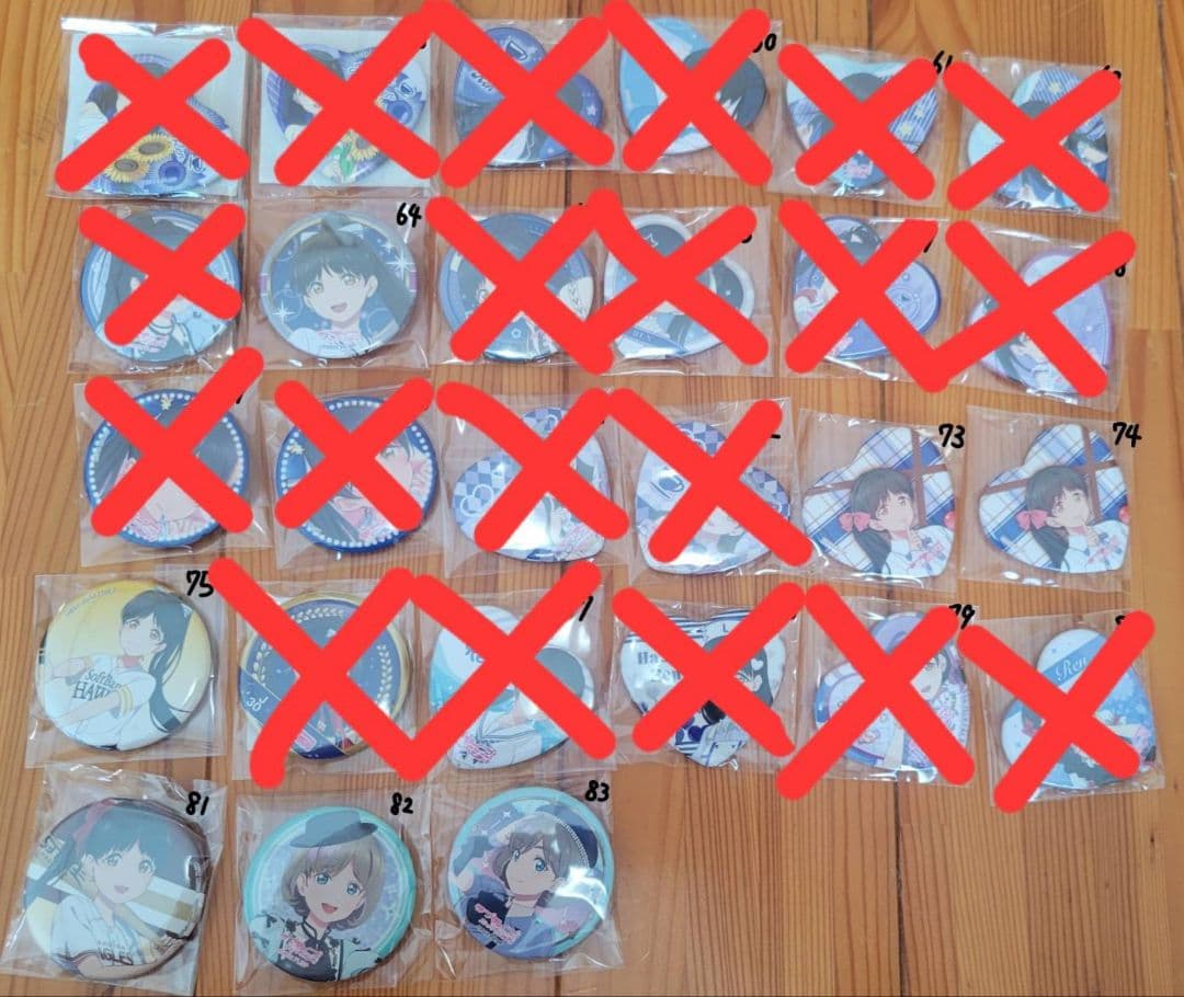 ラブライブ 缶バッジ バラ売り◎