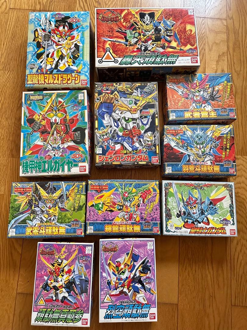 【ジャンク】　バンダイ　ガンダム　11セット