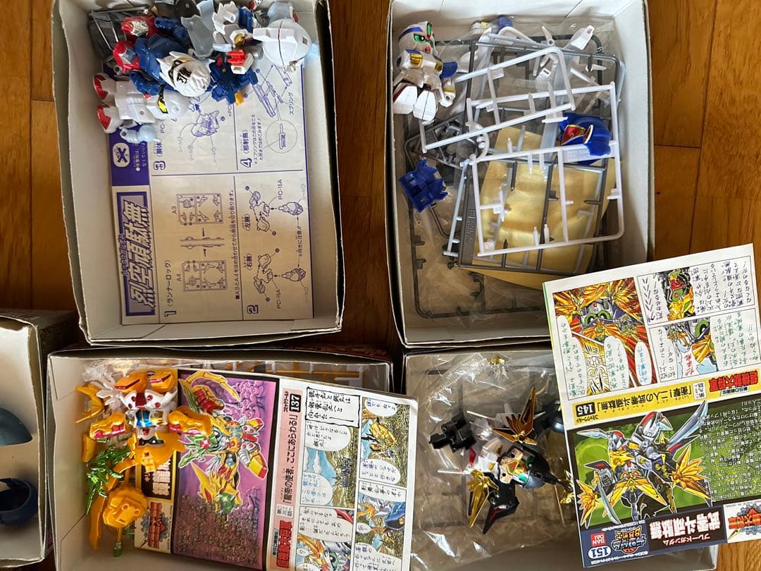 【ジャンク】　バンダイ　ガンダム　11セット