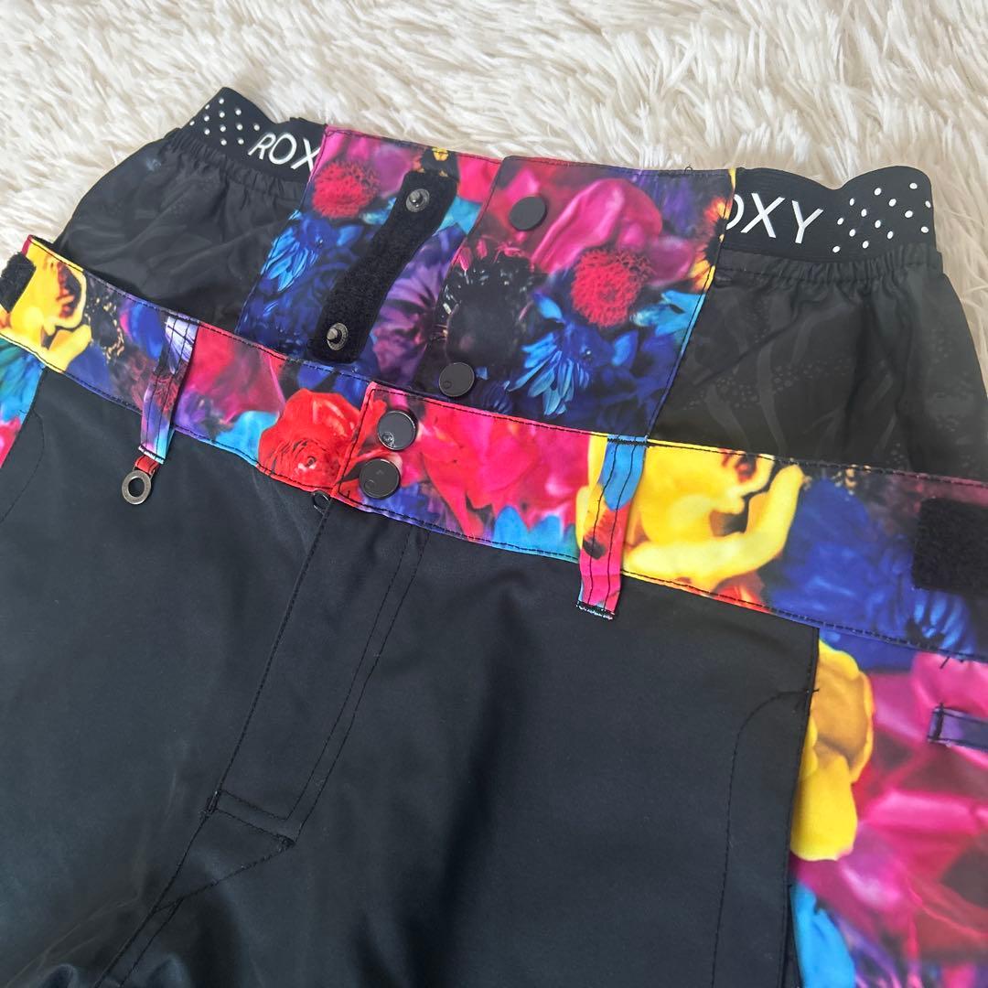 美品　ROXYスノボウエア　上下セット　蜷川実花コラボ　花柄　M L