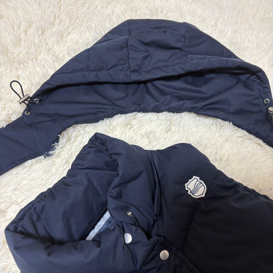 ムータマリン　美品 ダウンベスト ネイビー Mサイズ レディース 2way