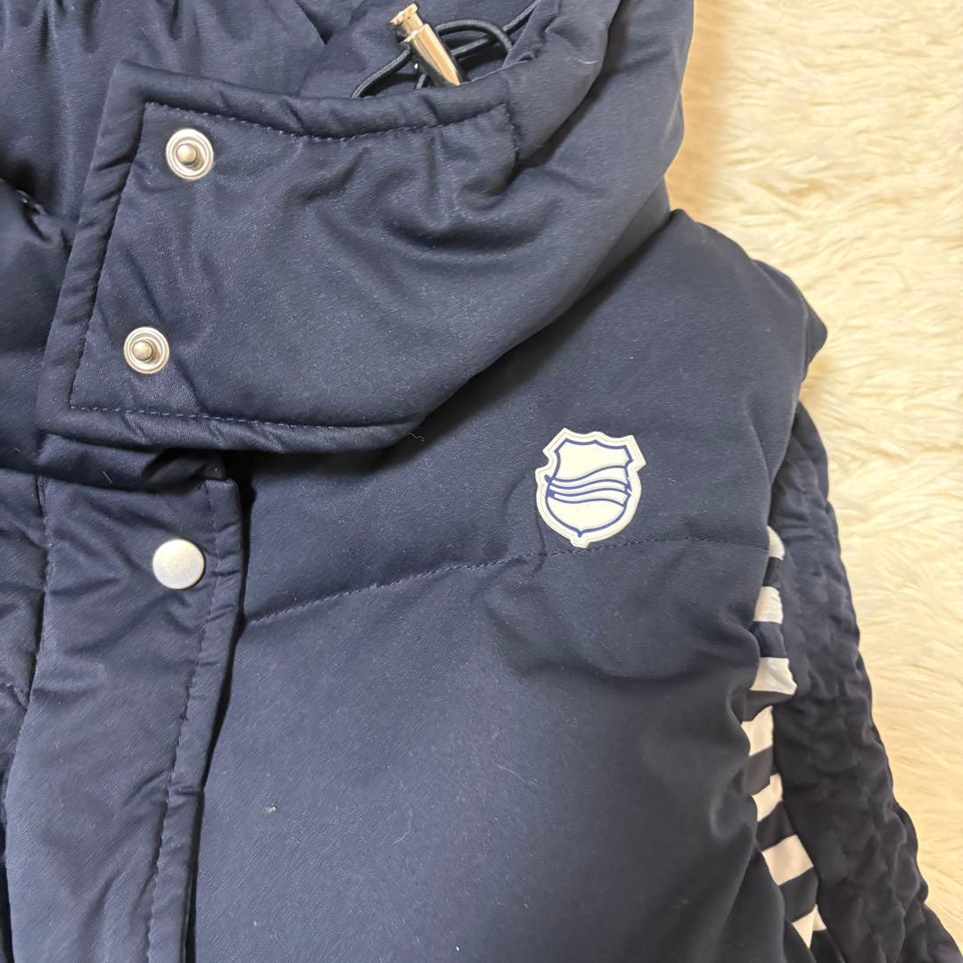 ムータマリン　美品 ダウンベスト ネイビー Mサイズ レディース 2way