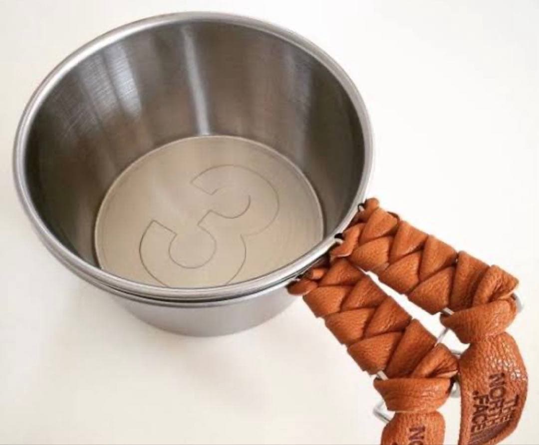 ノースフェイス マーチ シェラカップ 取手用革紐 のみ5本　限定品