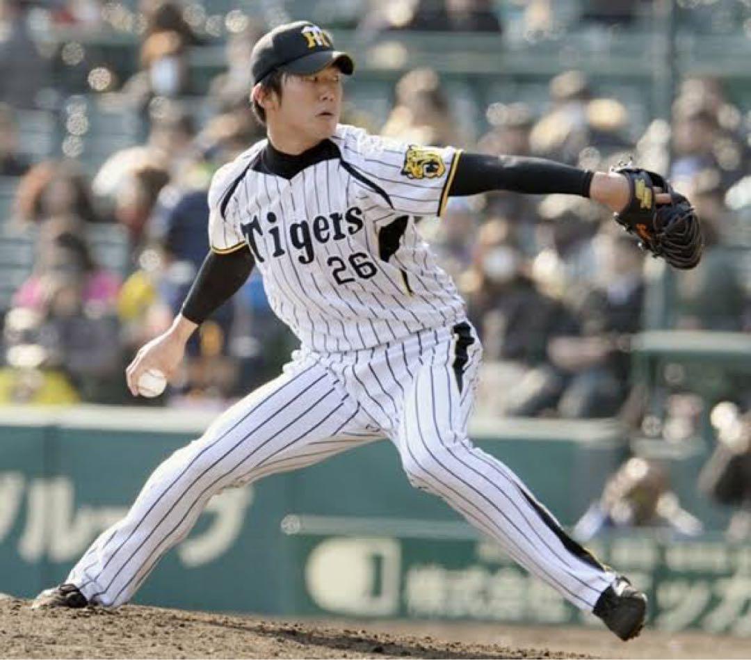 阪神タイガース　歳内　実使用　グローブ