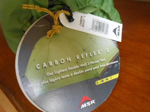 ★ 新品 MSR カーボンリフレックス3 テント 超軽量 ★