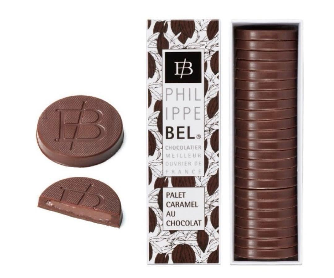 【新品未開封】フィリップベル ディスクキャラメルショコラ ショッパー付