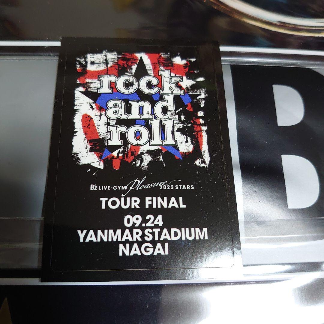 B'zPleasure2023STAR✭Sメモリアルプレートステッカーピンバッジ