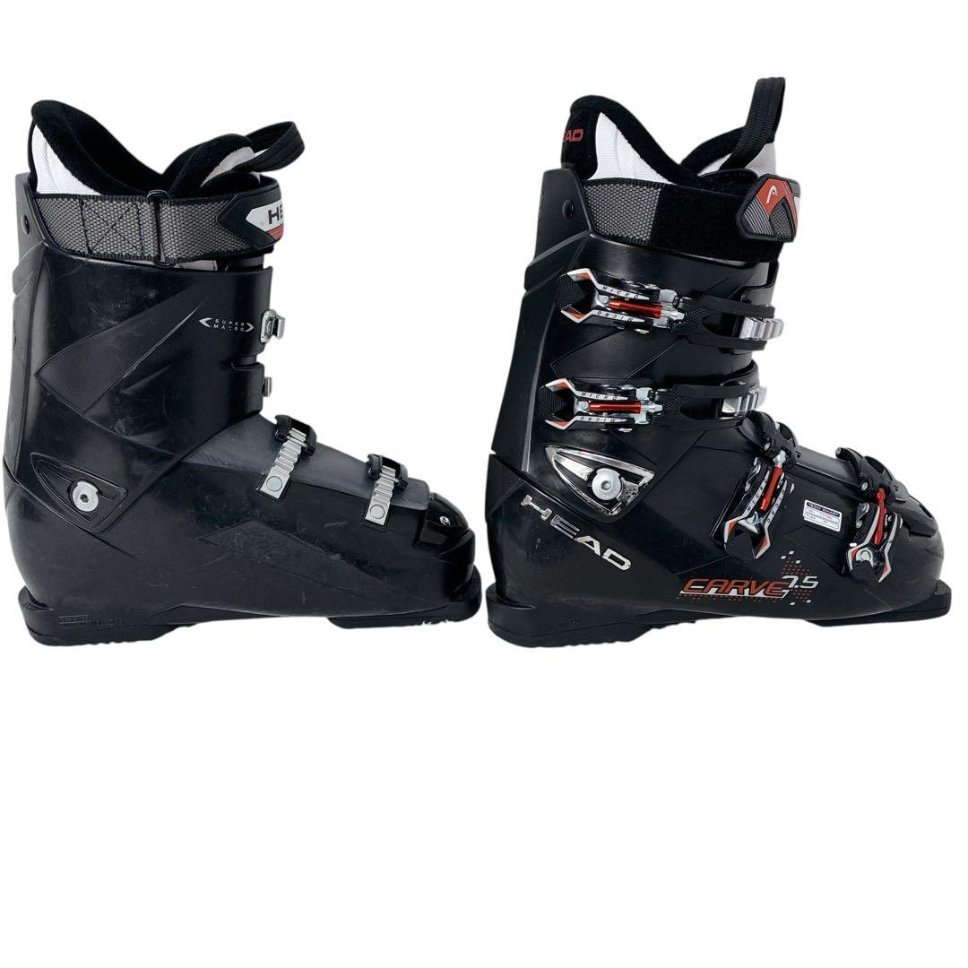 【美品】HEAD ヘッド CARVE7.5 スキーブーツ 28-28.5cm