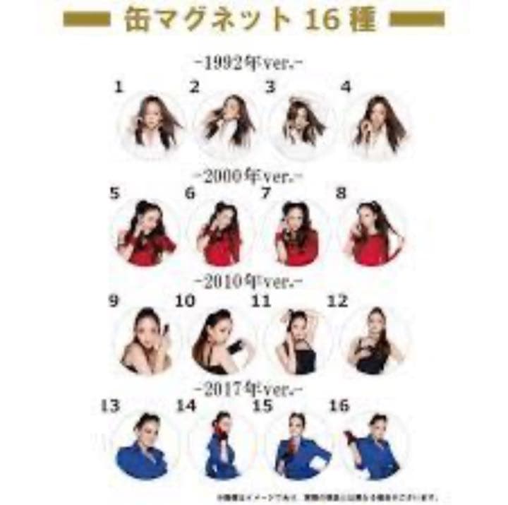 安室奈美恵　fainal Spence・docomo マグネット　全種