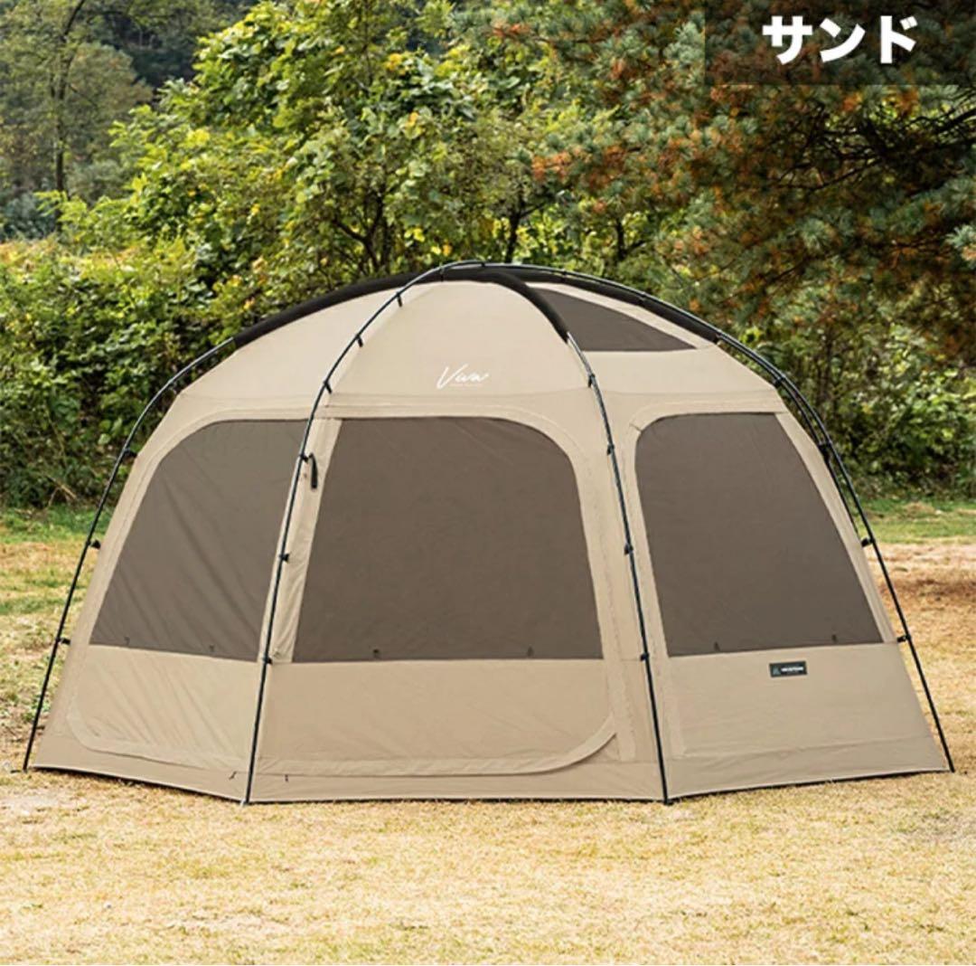 ビバドーム シェルタープラス kzm outdoor サンド