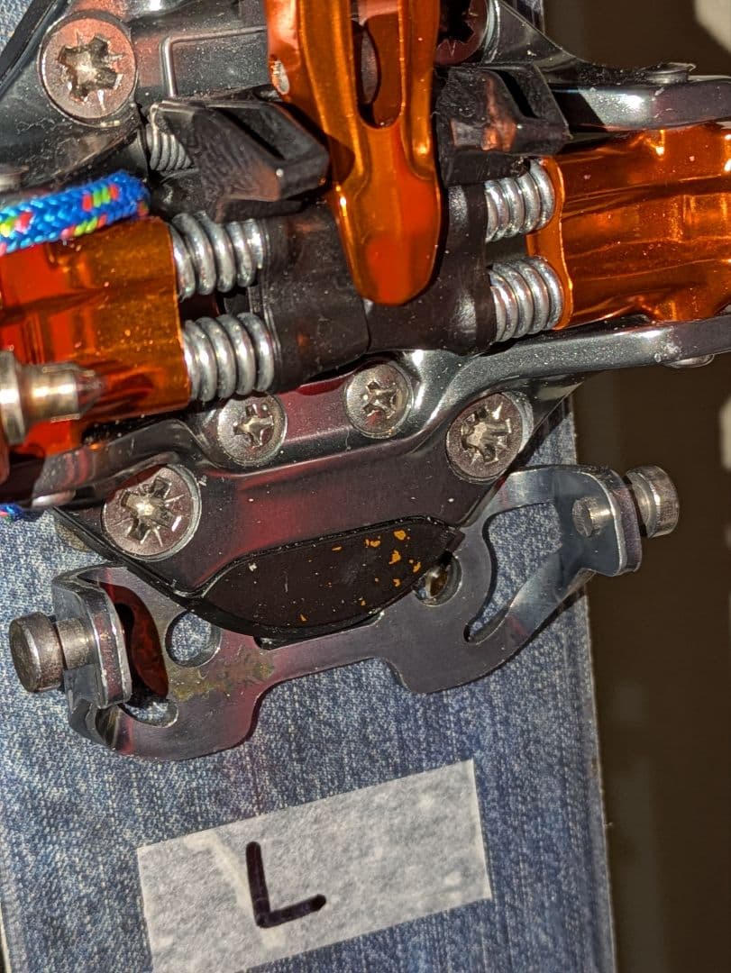 130mm クトー スキーアイゼン G3 ion ZED オニキス