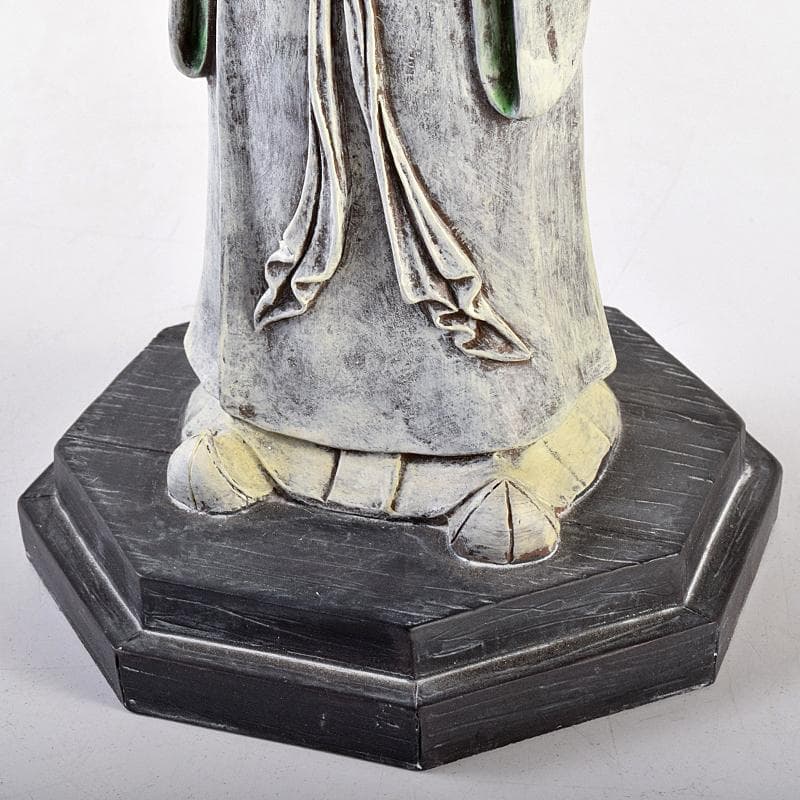 仏教美術　樹脂製　レプリカ　国宝　月光菩薩像　仏像　置物　M　R7674