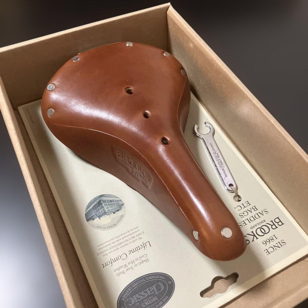 ブルックス サドル BROOKS 新品 B17 ハニー　B2