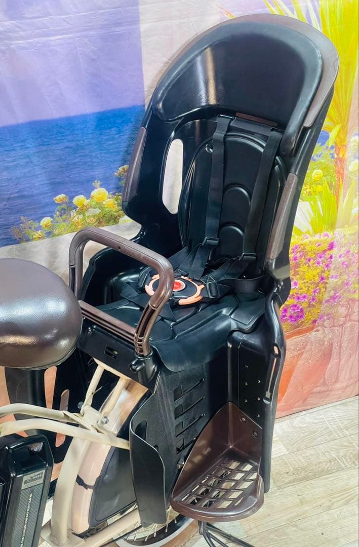 人気モデル！パスバビー12AH⭐️ヤマハ子供乗せ電動自転車Y3277