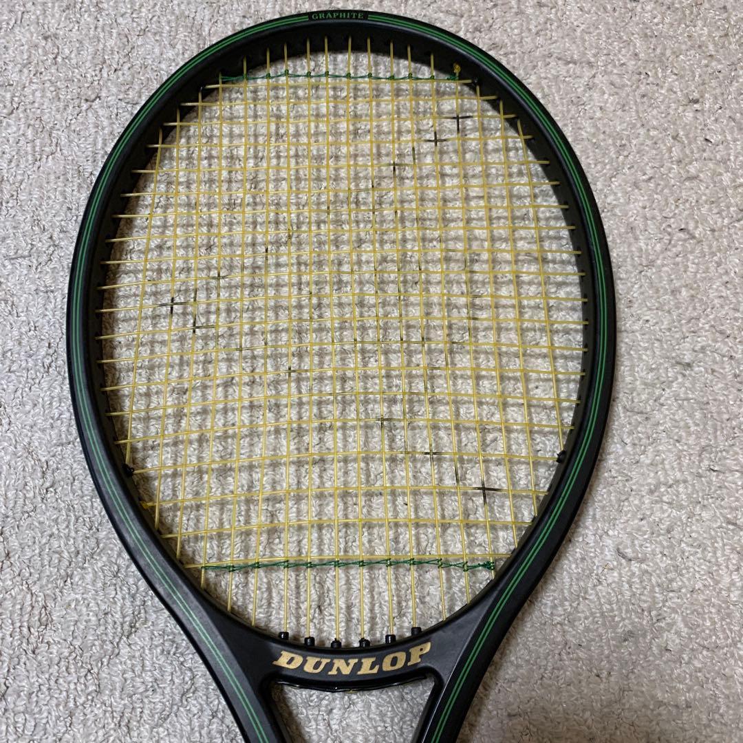 ビンテージ　DUNLOP 硬式　テニスラケット ケース付き 中古品