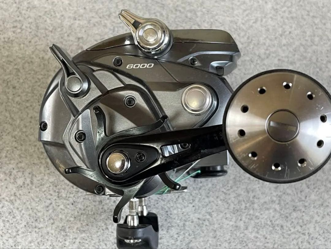 あ*坊様 SHIMANO フォースマスター6000 電動リール デジタル表示 シ