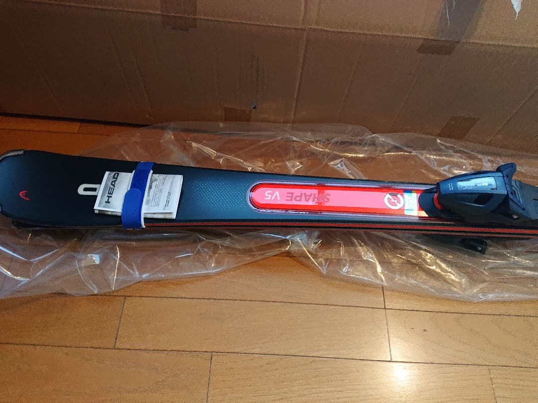 HEAD V5 スキー 赤/青/黒